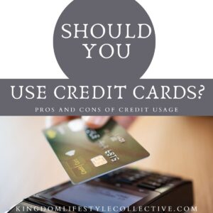 should you use credit cards