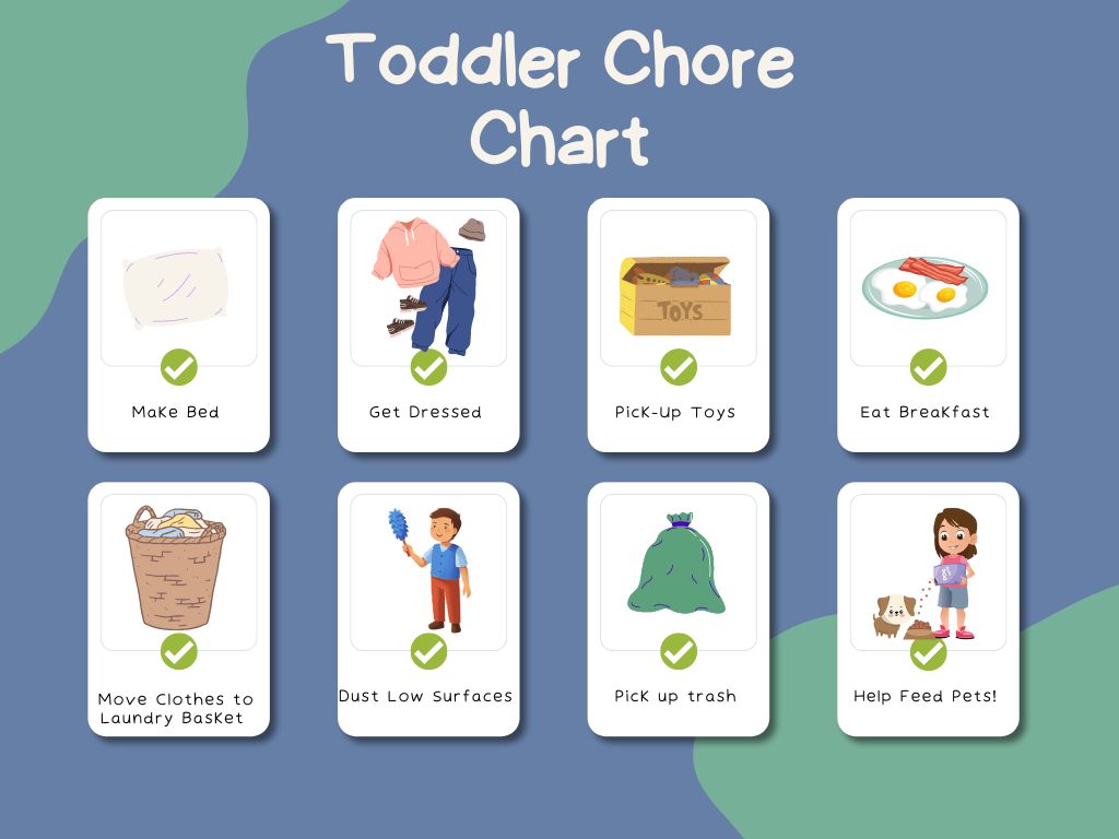 age appropriate chores for kids