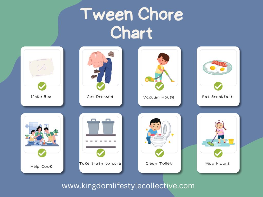 age appropriate chores for kids